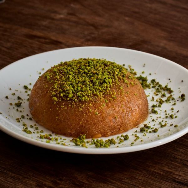 Farina Halva with Ice Cream